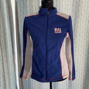 NY Giants zip up fleece
